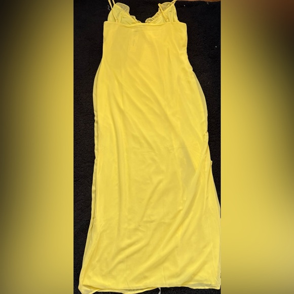 Beginning Boutique Sunny Yellow Maxi Dress - Picture 6 of 6